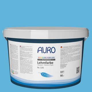 Auro Profi-Lehmfarbe 535 - Colours for life - high sky 10