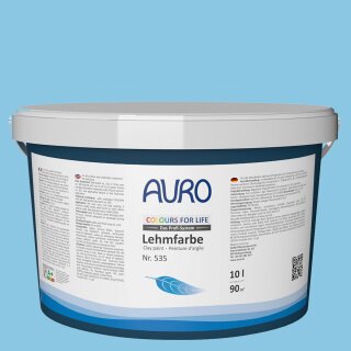 Auro Profi-Lehmfarbe 535 - Colours for life - high sky 15