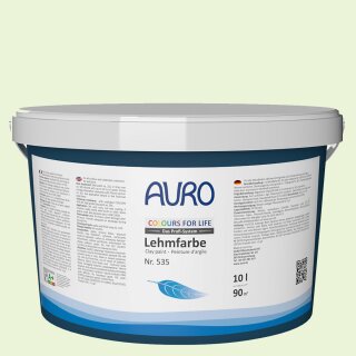 Auro Profi-Lehmfarbe 535 - Colours for life - honey drew