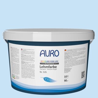 Auro Profi-Lehmfarbe 535 - Colours for life - indian ocean 25