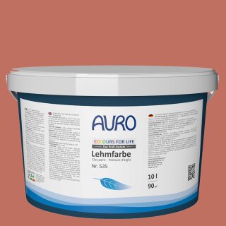 Auro Profi-Lehmfarbe 535 - Colours for life - K1000 hazel