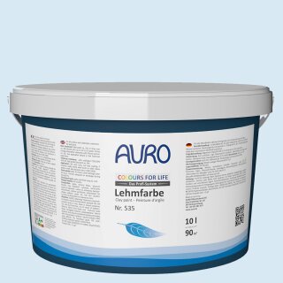 Auro Profi-Lehmfarbe 535 - Colours for life - K55.3 alice blue