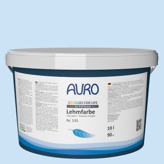 Auro Profi-Lehmfarbe 535 - Colours for life - K55.4 sea cloud