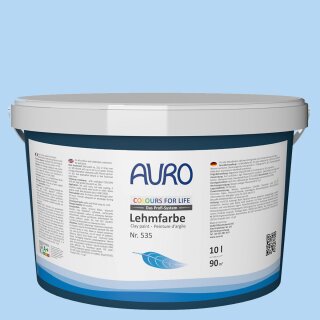 Auro Profi-Lehmfarbe 535 - Colours for life - K55.6 atlantic
