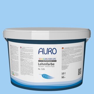Auro Profi-Lehmfarbe 535 - Colours for life - K55.7 azul luminoso
