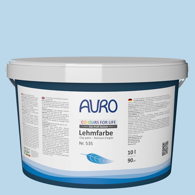 Auro Profi-Lehmfarbe 535 - Colours for life - K836 calypso