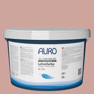 Auro Profi-Lehmfarbe 535 - Colours for life - K85.6 shabby rose