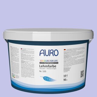 Auro Profi-Lehmfarbe 535 - Colours for life - lavender 10