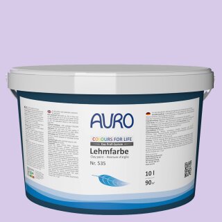 Auro Profi-Lehmfarbe 535 - Colours for life - lavender posey 10