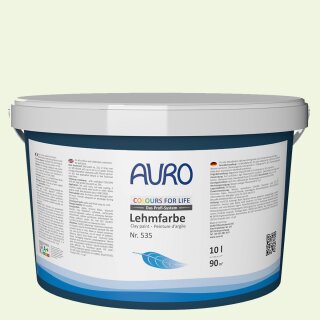 Auro Profi-Lehmfarbe 535 - Colours for life - lemon sorbet