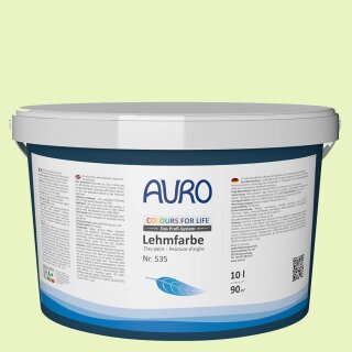 Auro Profi-Lehmfarbe 535 - Colours for life - lime peel 25