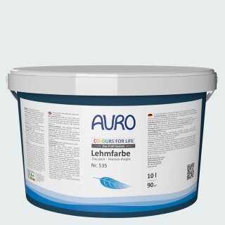 Auro Profi-Lehmfarbe 535 - Colours for life - little sleet