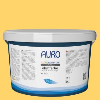 Auro Profi-Lehmfarbe 535 - Colours for life - mango fresh 10