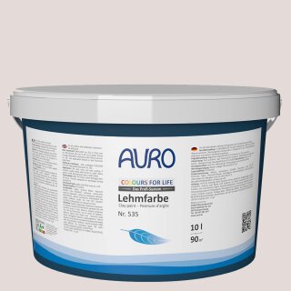 Auro Profi-Lehmfarbe 535 - Colours for life - mauve hint