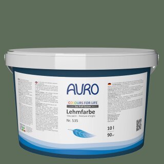 Auro Profi-Lehmfarbe 535 - Colours for life - moss green