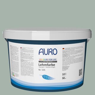 Auro Profi-Lehmfarbe 535 - Colours for life - moss green 15