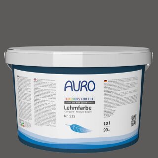Auro Profi-Lehmfarbe 535 - Colours for life - mystic grey