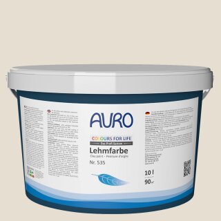 Auro Profi-Lehmfarbe 535 - Colours for life - natural beige