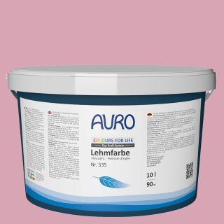 Auro Profi-Lehmfarbe 535 - Colours for life - nostalgia lilac 05