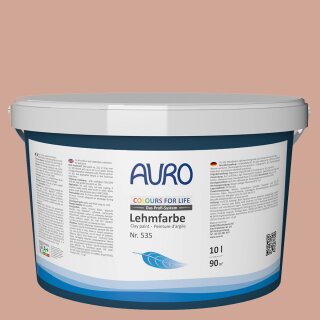 Auro Profi-Lehmfarbe 535 - Colours for life - nutmeg brown 15