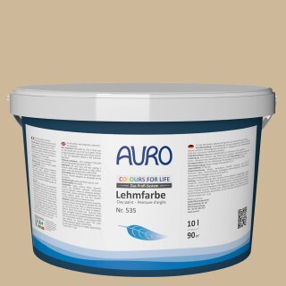 Auro Profi-Lehmfarbe 535 - Colours for life - olive green 15