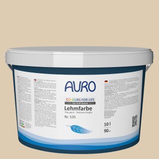 Auro Profi-Lehmfarbe 535 - Colours for life - olive green 20