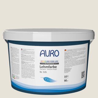 Auro Profi-Lehmfarbe 535 - Colours for life - ostrich egg