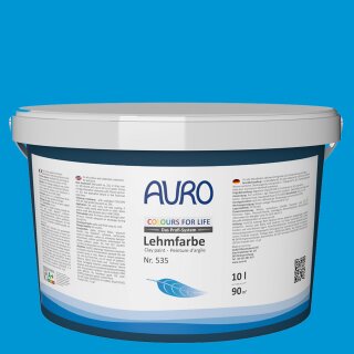 Auro Profi-Lehmfarbe 535 - Colours for life - pacific ocean