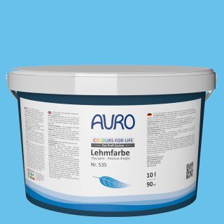 Auro Profi-Lehmfarbe 535 - Colours for life - pacific ocean 10