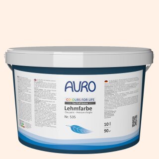 Auro Profi-Lehmfarbe 535 - Colours for life - peach light