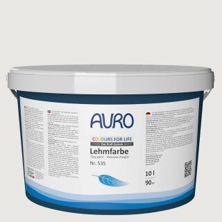Auro Profi-Lehmfarbe 535 - Colours for life - porcelain
