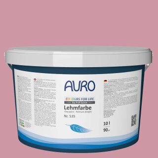 Auro Profi-Lehmfarbe 535 - Colours for life - powder lilac 05