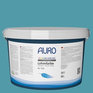 Auro Profi-Lehmfarbe 535 - Colours for life - rainy night 05