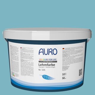 Auro Profi-Lehmfarbe 535 - Colours for life - rainy night 10