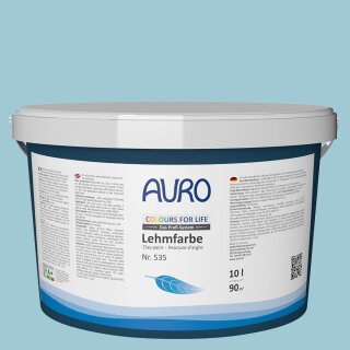 Auro Profi-Lehmfarbe 535 - Colours for life - rainy night 15