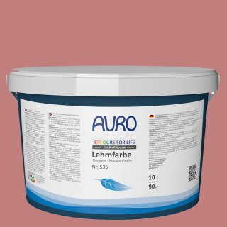 Auro Profi-Lehmfarbe 535 - Colours for life - red earth 10