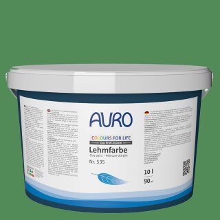 Auro Profi-Lehmfarbe 535 - Colours for life - reseda green