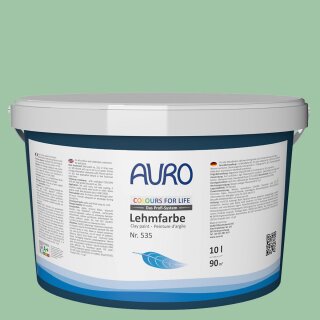 Auro Profi-Lehmfarbe 535 - Colours for life - reseda green 15