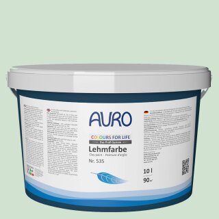 Auro Profi-Lehmfarbe 535 - Colours for life - reseda green 25