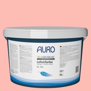 Auro Profi-Lehmfarbe 535 - Colours for life - rocky mountain red 25