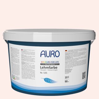 Auro Profi-Lehmfarbe 535 - Colours for life - rose affair
