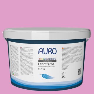 Auro Profi-Lehmfarbe 535 - Colours for life - rose shade