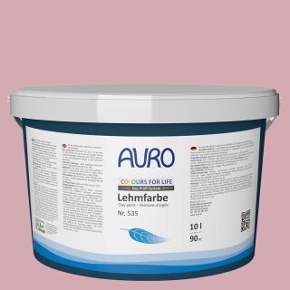 Auro Profi-Lehmfarbe 535 - Colours for life - rose wine 10