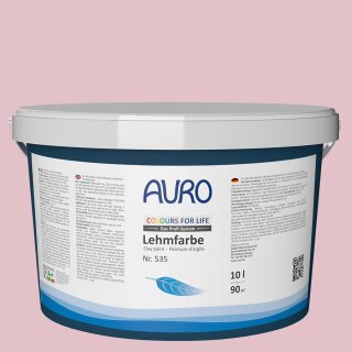 Auro Profi-Lehmfarbe 535 - Colours for life - rose wine 15