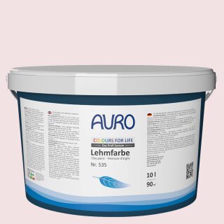 Auro Profi-Lehmfarbe 535 - Colours for life - rose wine 25