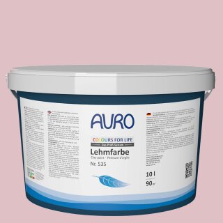 Auro Profi-Lehmfarbe 535 - Colours for life - rosewood 20