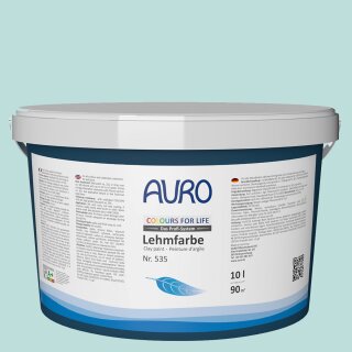 Auro Profi-Lehmfarbe 535 - Colours for life - shimmering sea 20