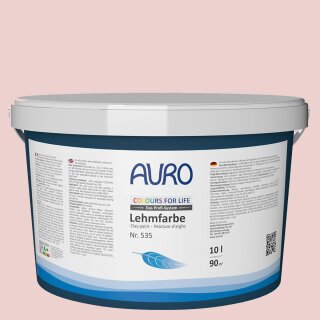 Auro Profi-Lehmfarbe 535 - Colours for life - sleepy pink