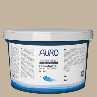 Auro Profi-Lehmfarbe 535 - Colours for life - sludge 15