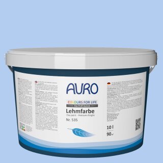 Auro Profi-Lehmfarbe 535 - Colours for life - sparkling blue 15